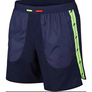 NWOT Men's Nike DRI-Fit Meek Wild Run 7" Running Blue Running Shorts Large